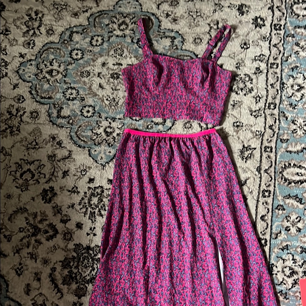 French Connection tank and skirt set